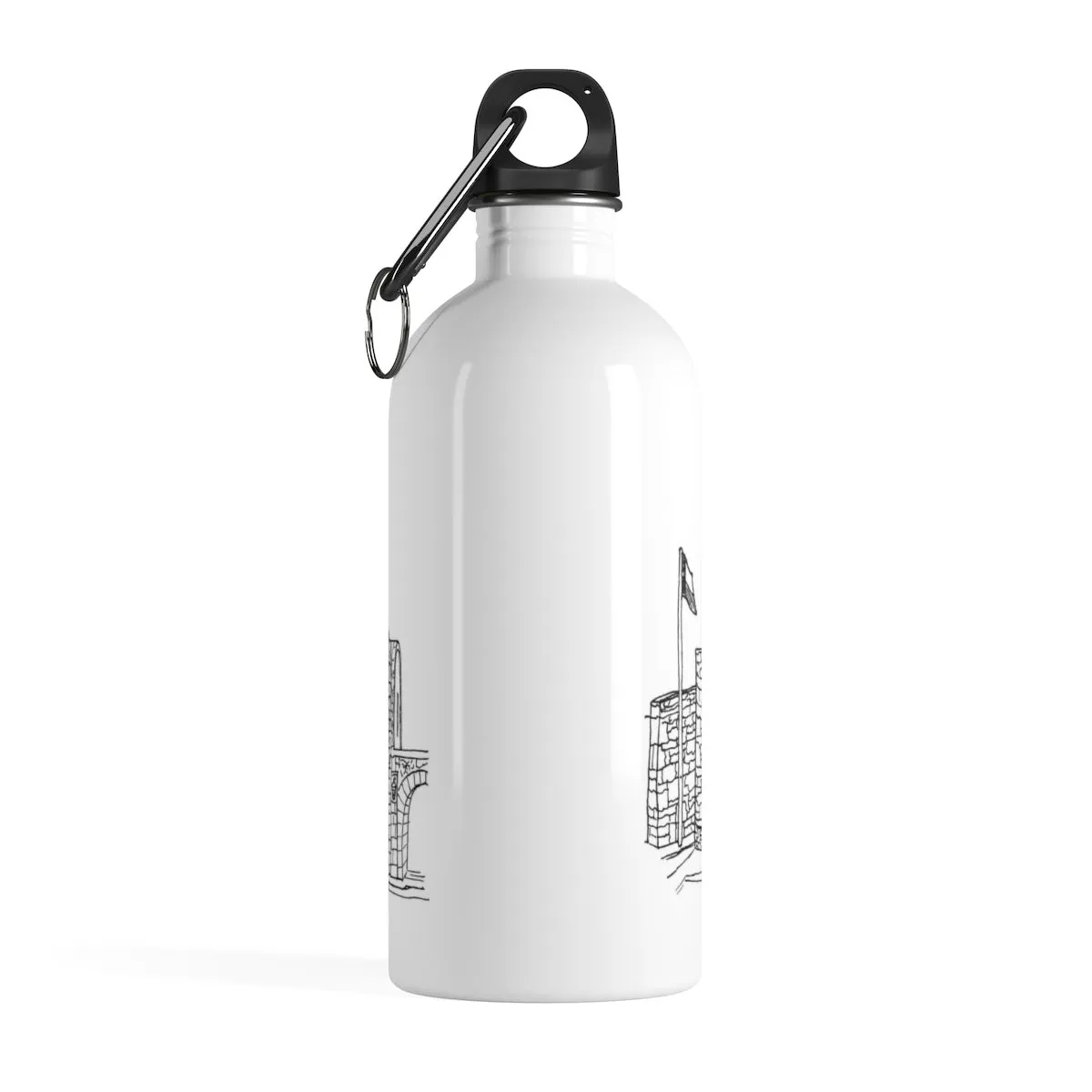 Alamo Chapel - Stainless Steel Water Bottle