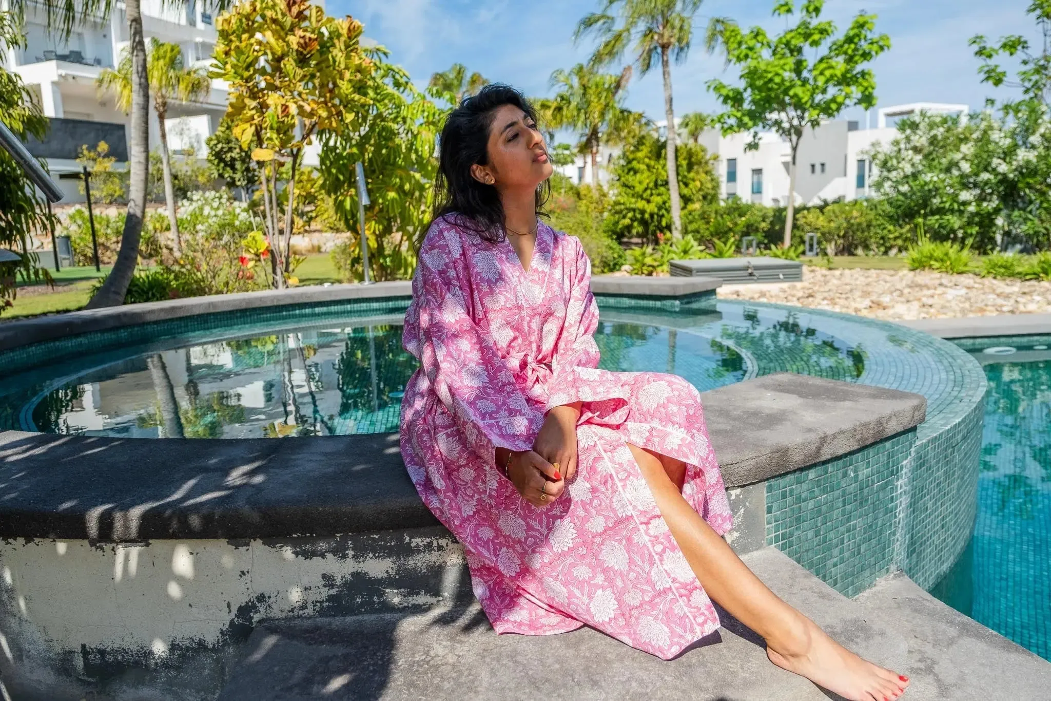 Amber Pure Cotton Robe