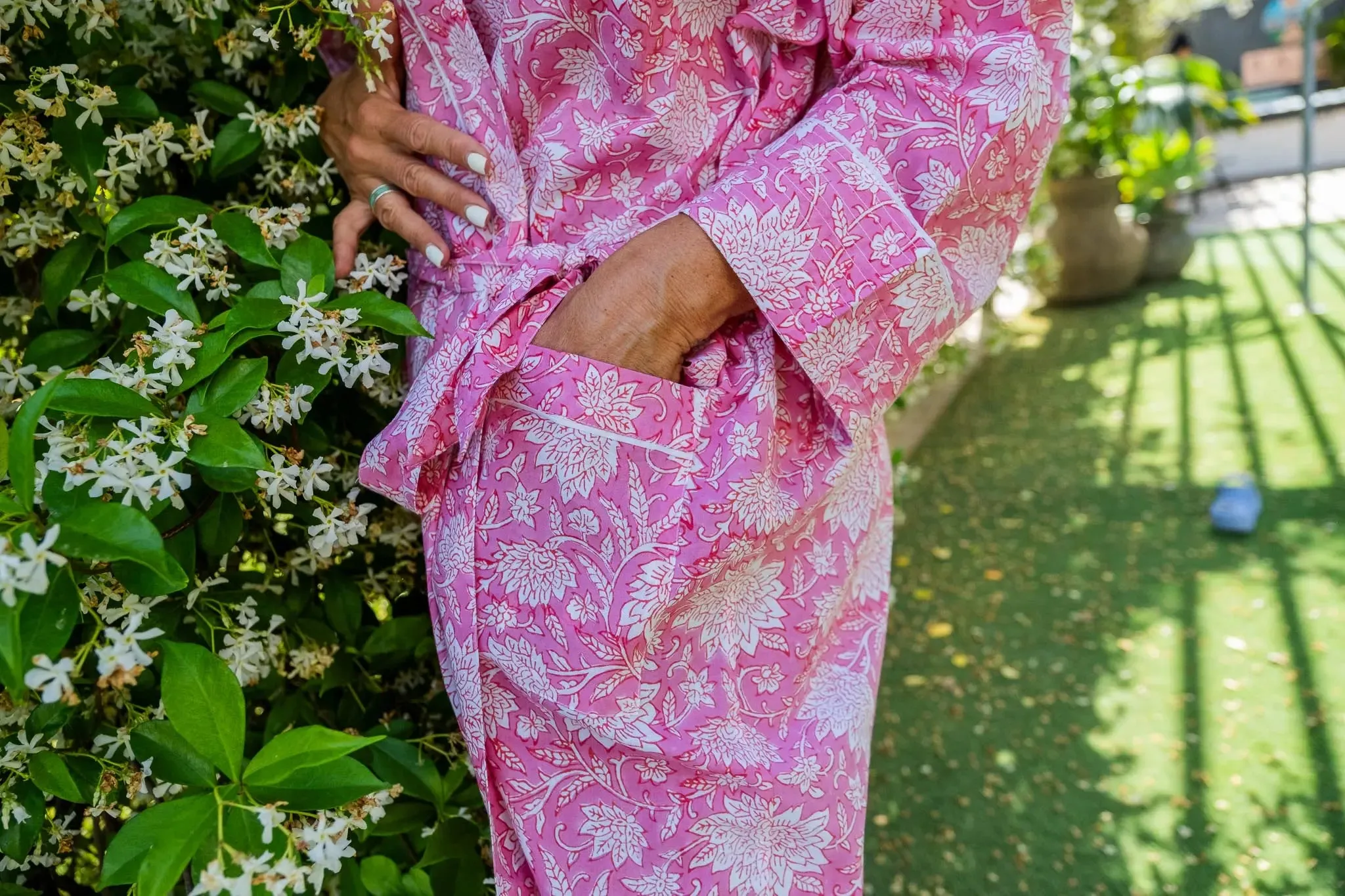 Amber Pure Cotton Robe