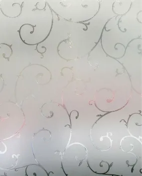 Artscape® 01-0126 Etched Lace Design Window Film, 24" x 36"