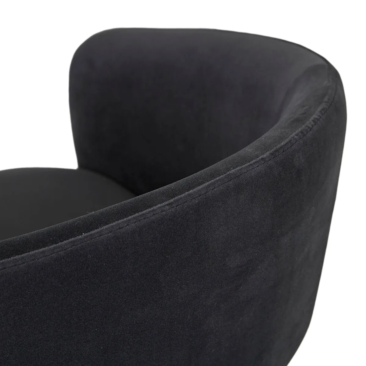 Asher Velvet Bar Stool (65cm)