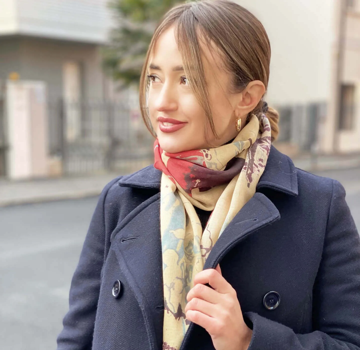 Berica Breeze Cashmere & Silk Long Scarf