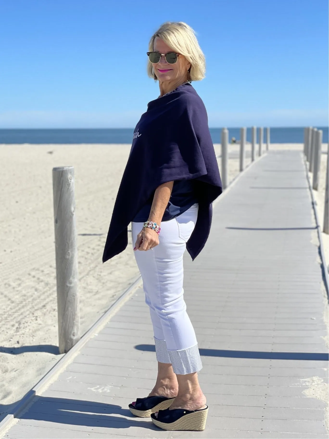 BOARDWALK BEACH PONCHO