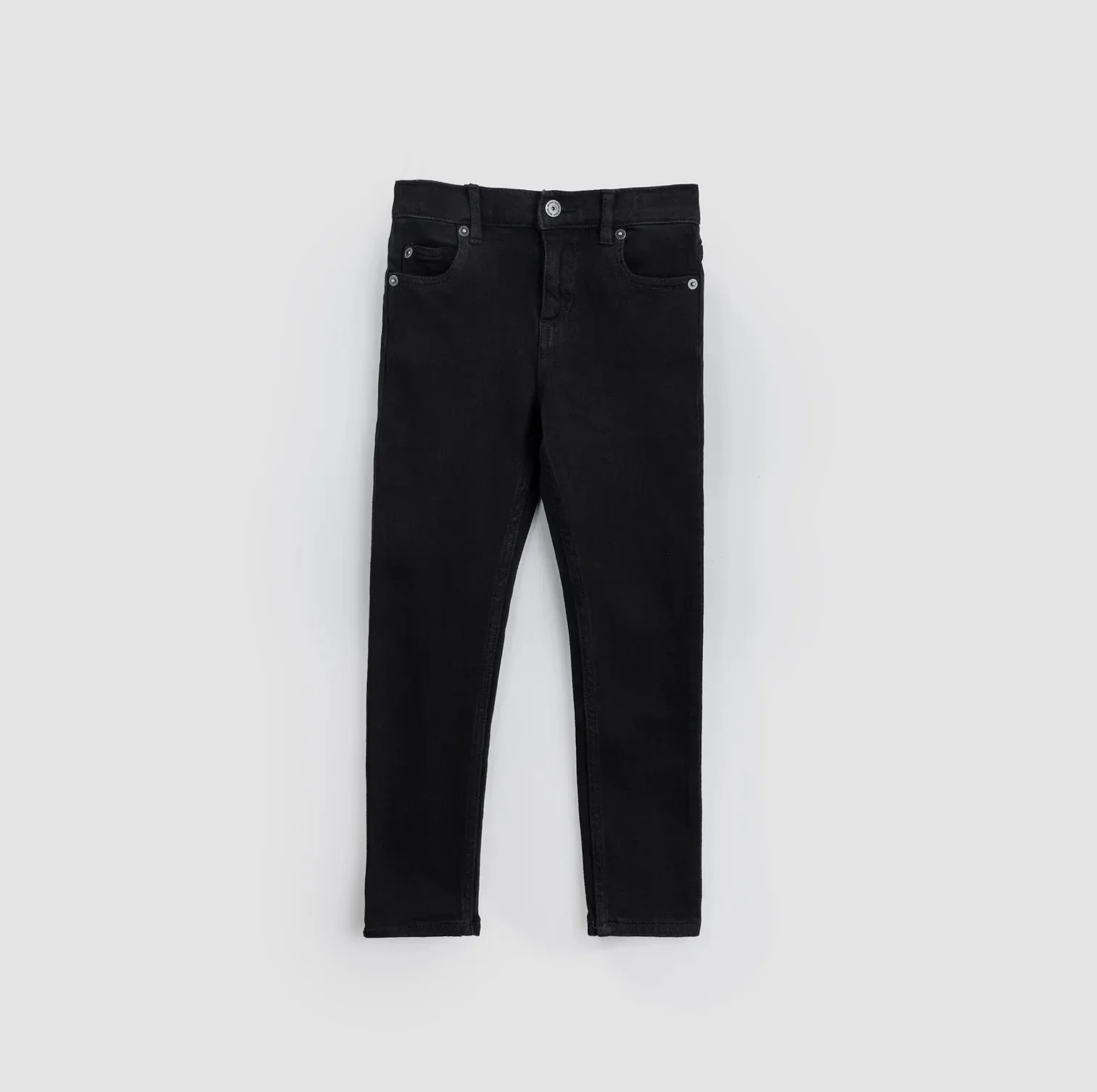 Boys Woven Pant - Black Denim