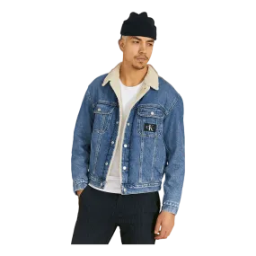 Calvin Klein JeansRegular Sherpa Denim Jacket Denim Light