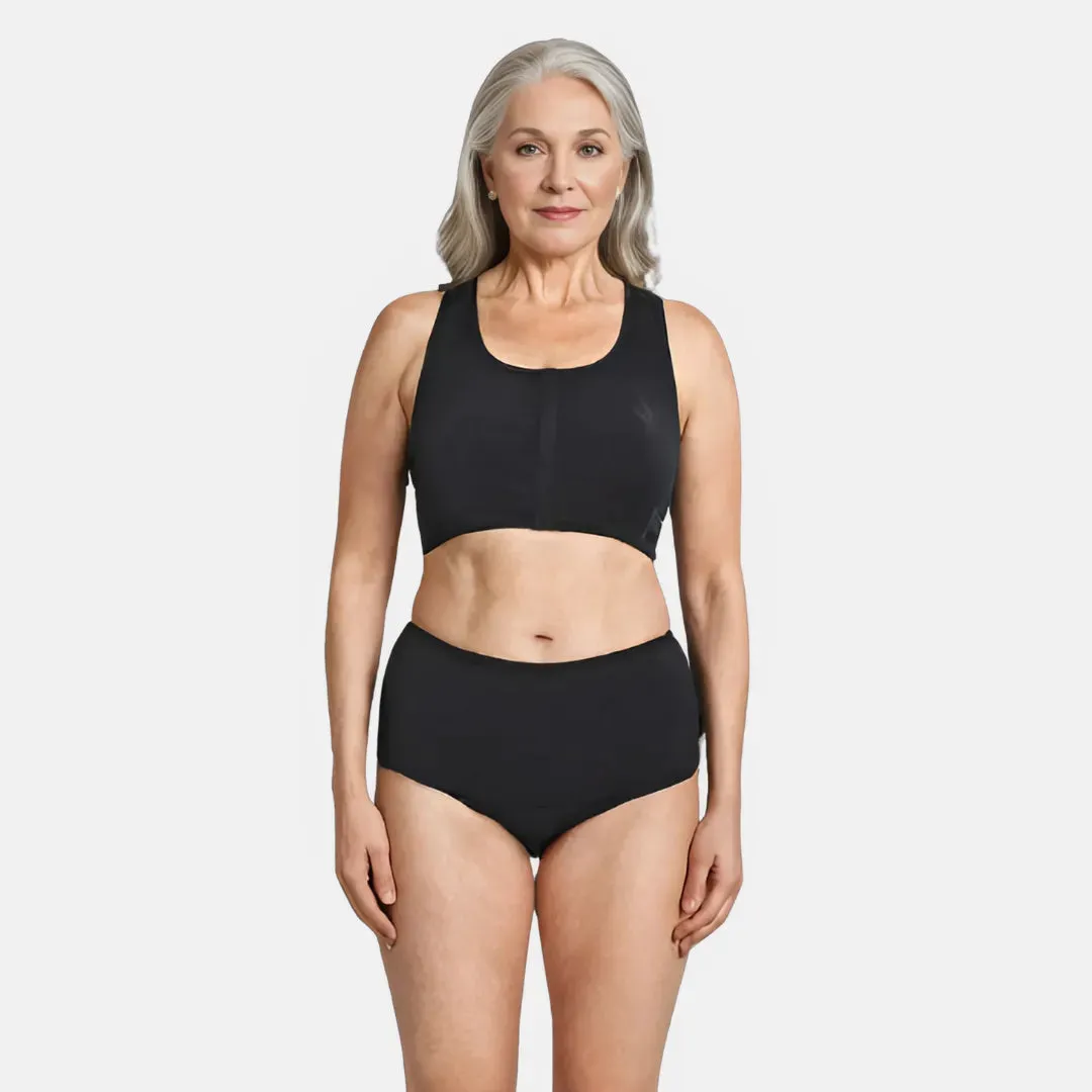 Cotton Panties For Elderly Women | High Waist | Brief Cut | Full Hip & Back Coverage | Offers Belly & Back Support | Flattens Belly & Covers Muffin Top | Friction & Rash Free