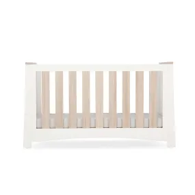 CuddleCo Ada Cot Bed  - White/Ash