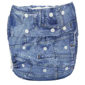 Denim Adult Diaper