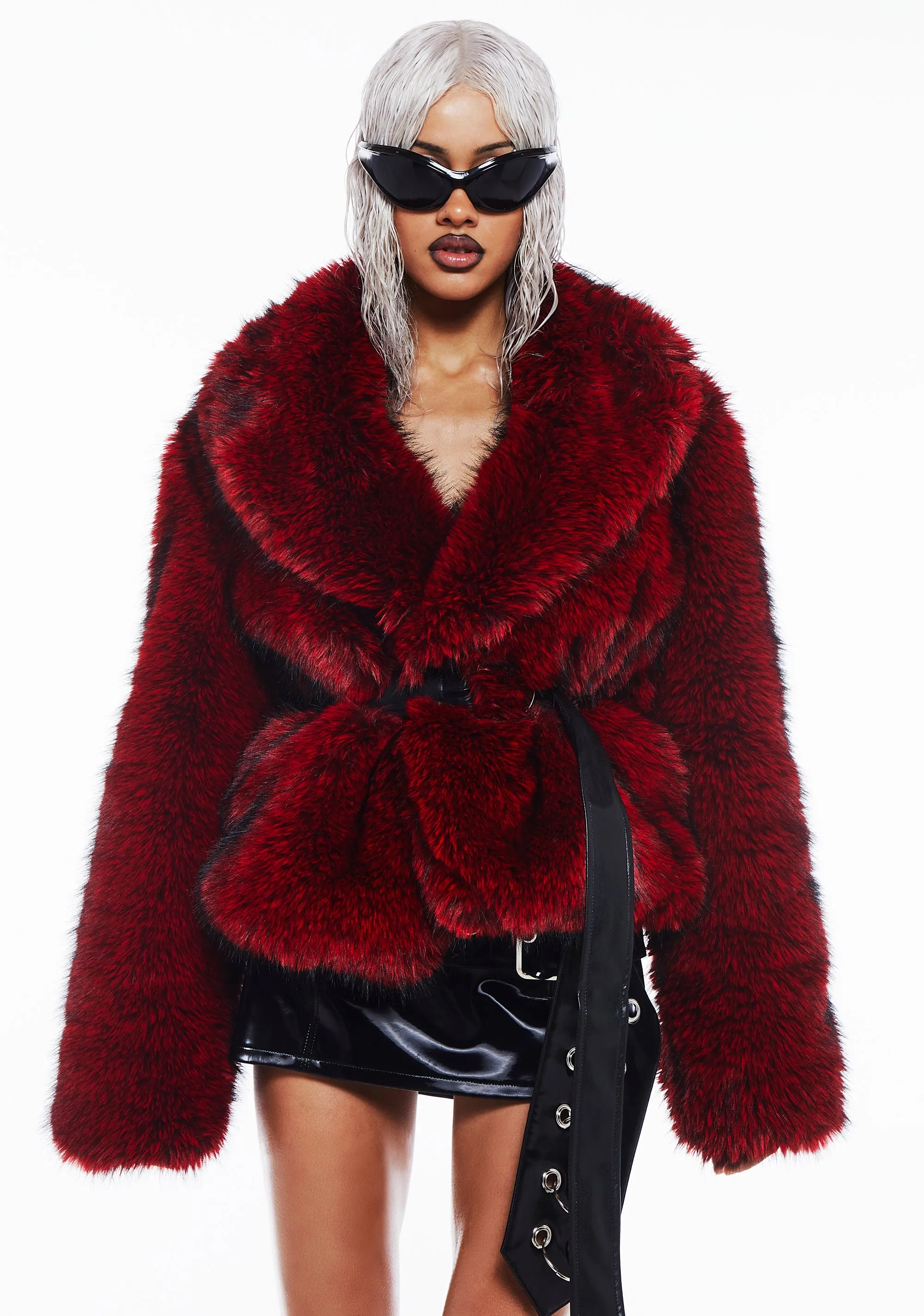 Diatonic Faux Fur Coat