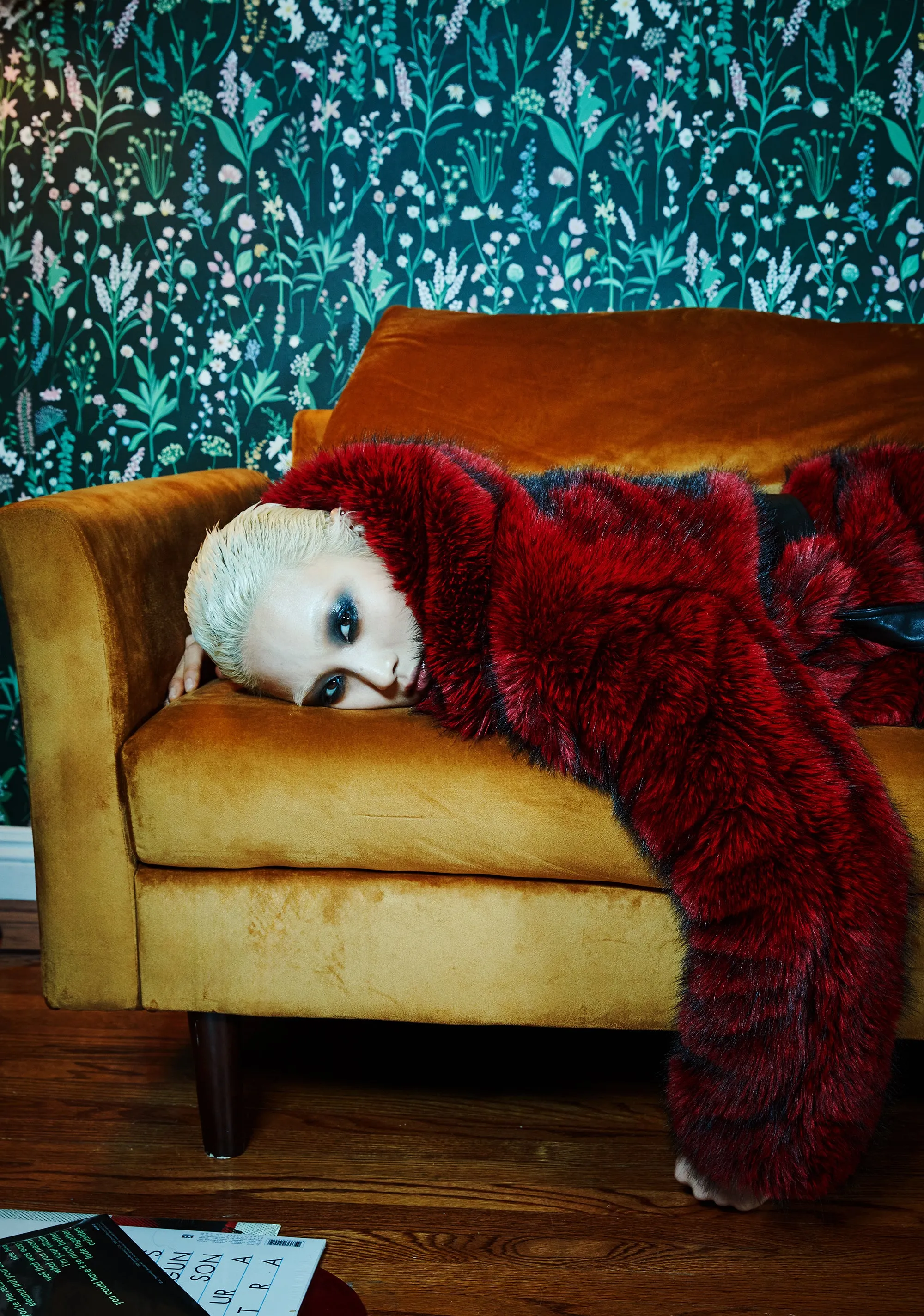Diatonic Faux Fur Coat