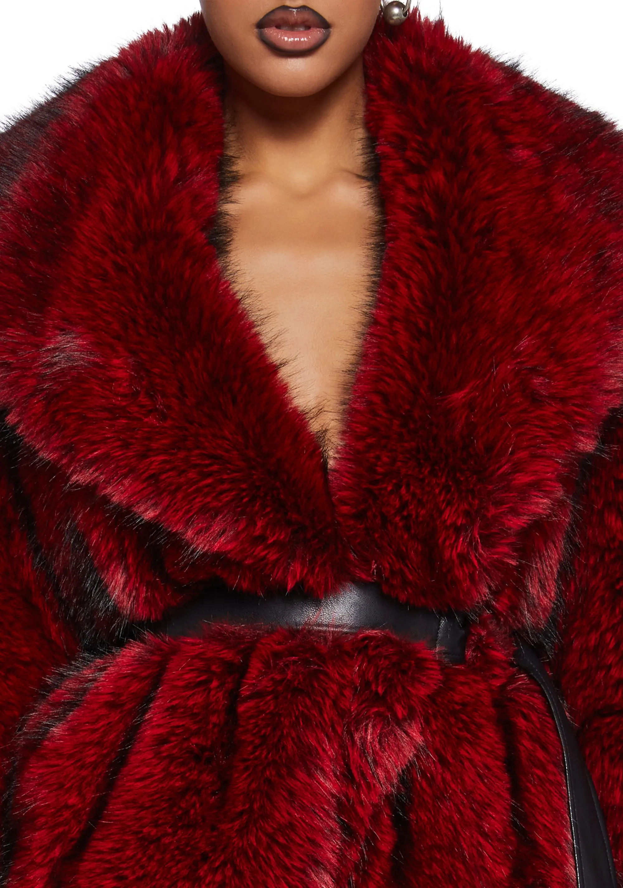 Diatonic Faux Fur Coat