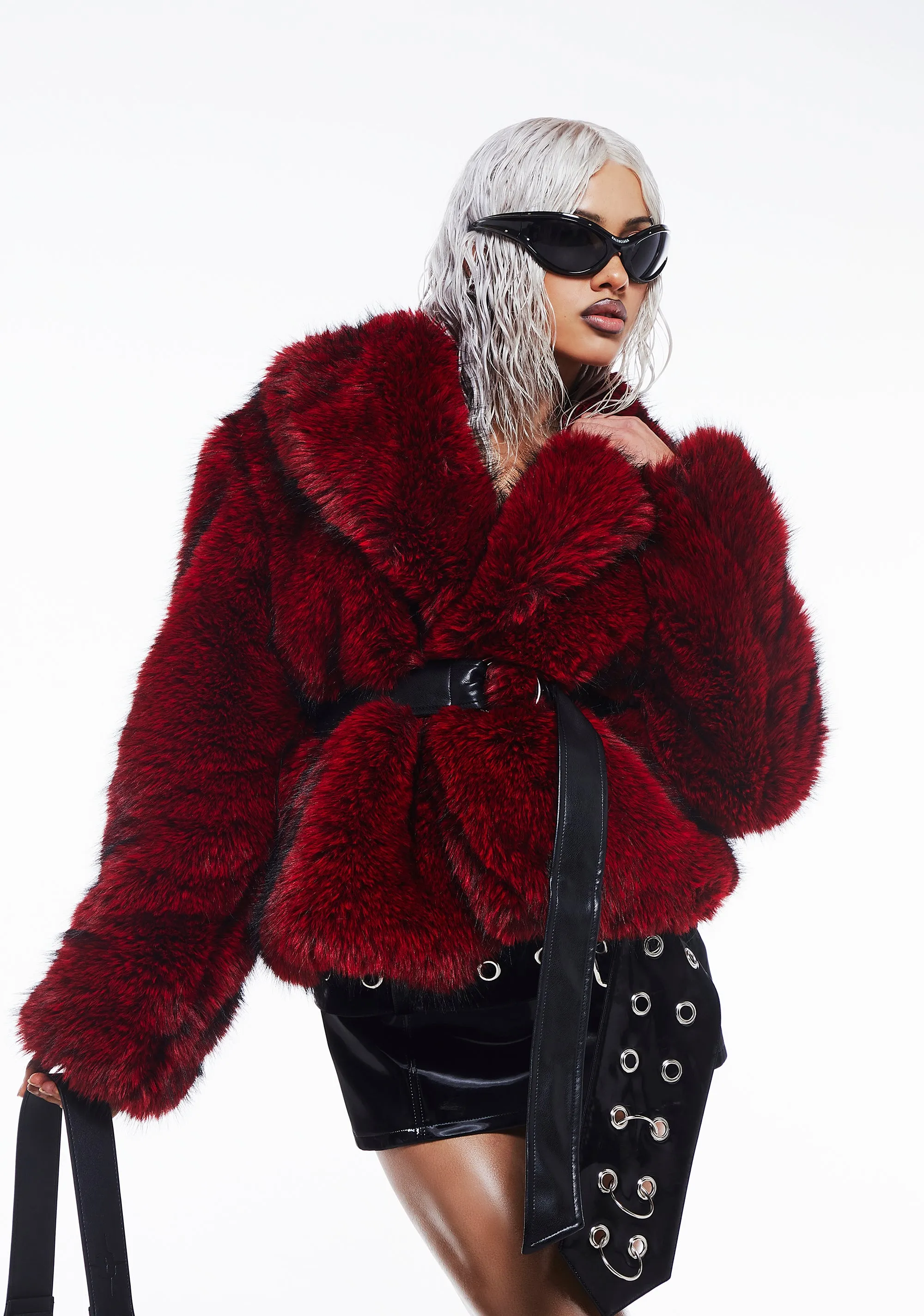 Diatonic Faux Fur Coat