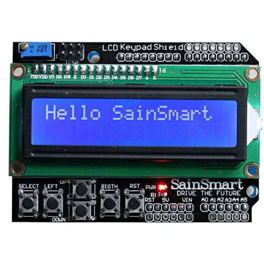 [Discontinued] Mega2560 Prototype Kit 1602 LCD Keypad Prototype Shield