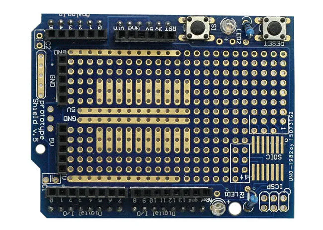 [Discontinued] UNO   Proto Shield(with Breadboard Jump Wires)   L293D Motor Drive Shield