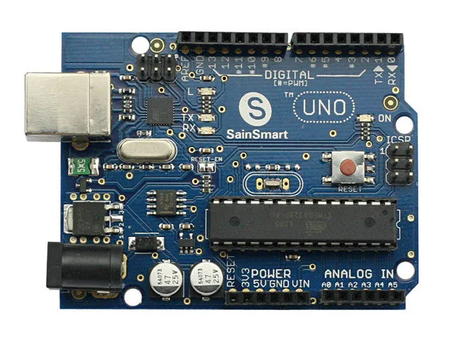 [Discontinued] UNO   Proto Shield(with Breadboard Jump Wires)   L293D Motor Drive Shield