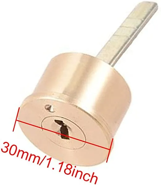 Door Hardware - Home Safety Vertical Keyway Cylinder Deadbolt Rim Lock Set