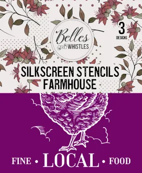 Farmhouse Silkscreen Stencil - Dixie Belle Paint Company