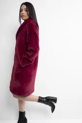 Faux fur coat | ANNA