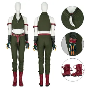 FF9 Crossover Tifa Lockhart Cosplay Costume Final Fantasy Ever Crisis Halloween Suit