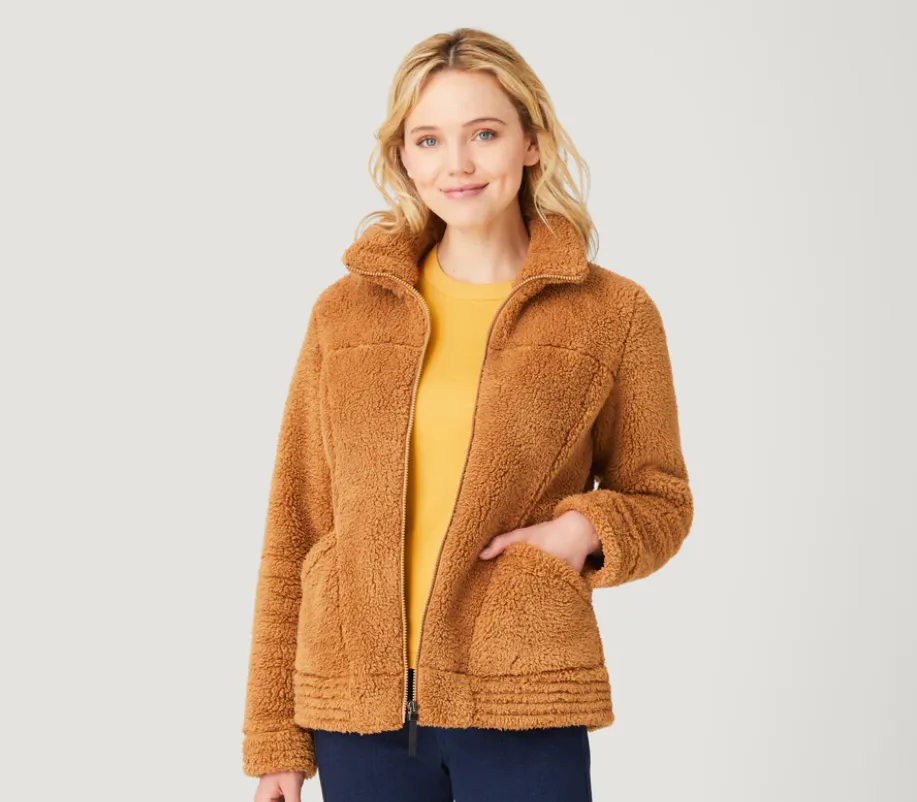Free Country Womens Sierra Butter Pile Jacket
