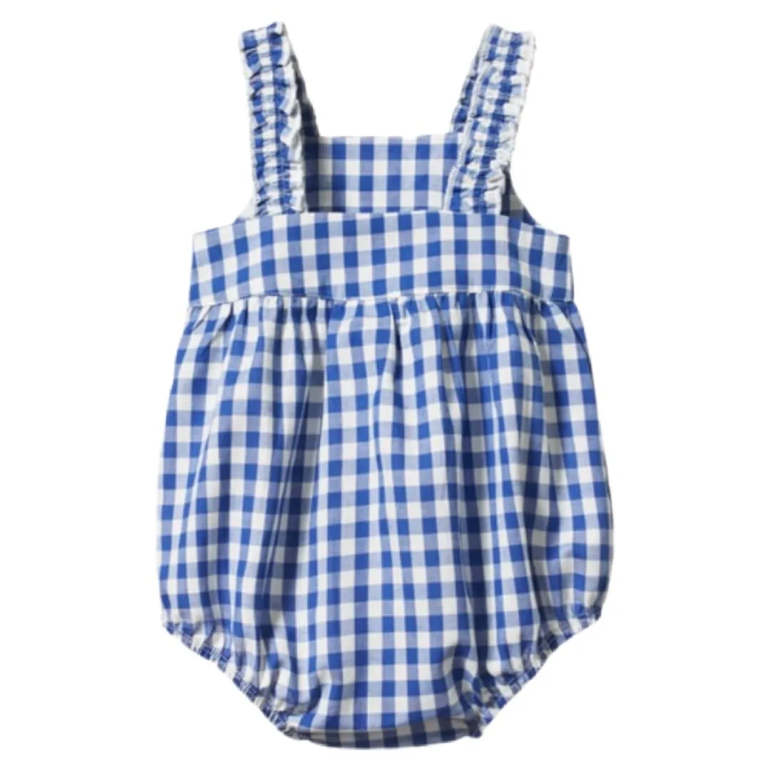 Gigi Suit - Isle Blue Check