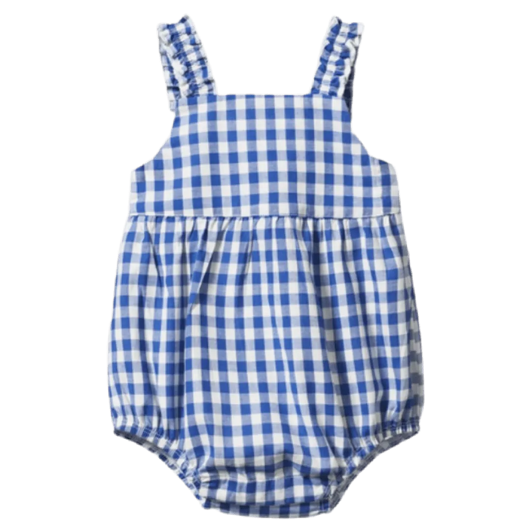 Gigi Suit - Isle Blue Check