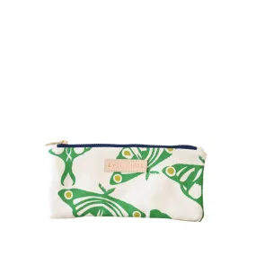 Green Luna Pencil Zip Pouch