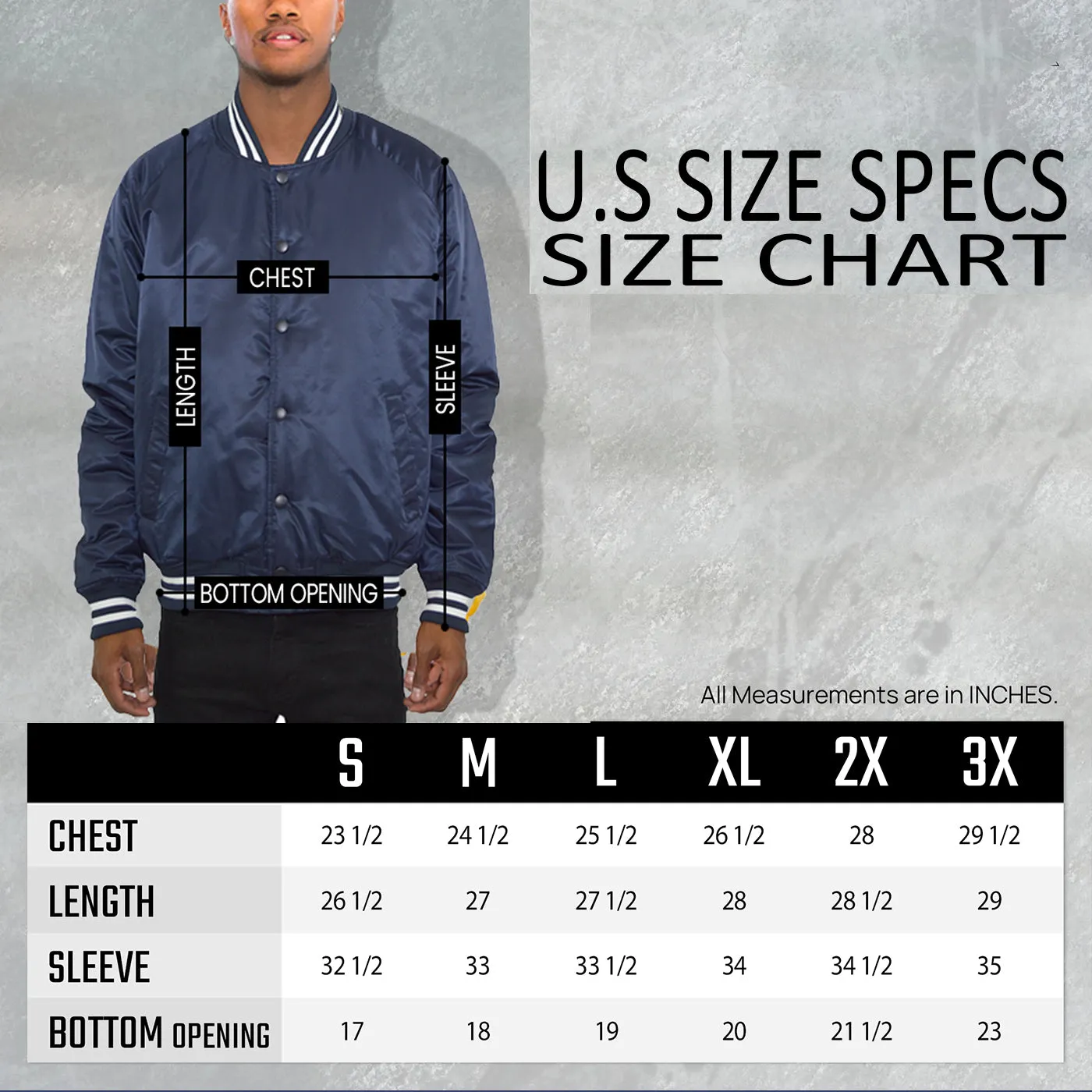 Grey Varsity Bomber Jacket