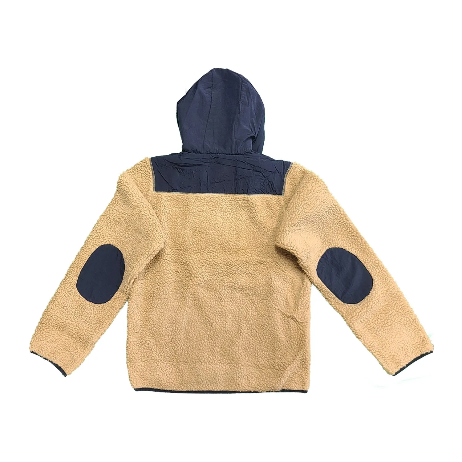 Jack & Jones Men's Brown Jacket Authentic Sherpa Teddy Fleece (S05)
