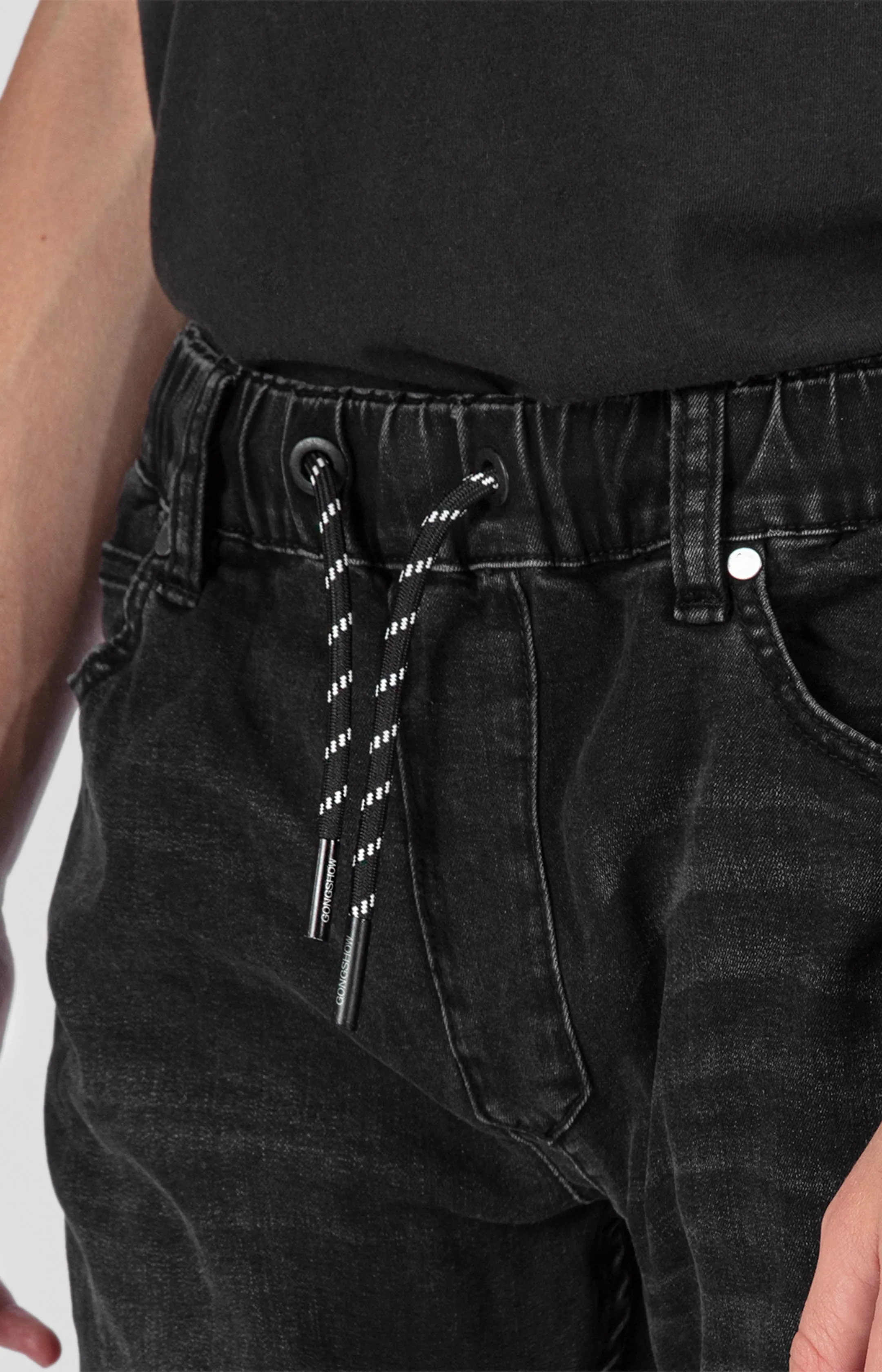JR Black Jogger Jeans