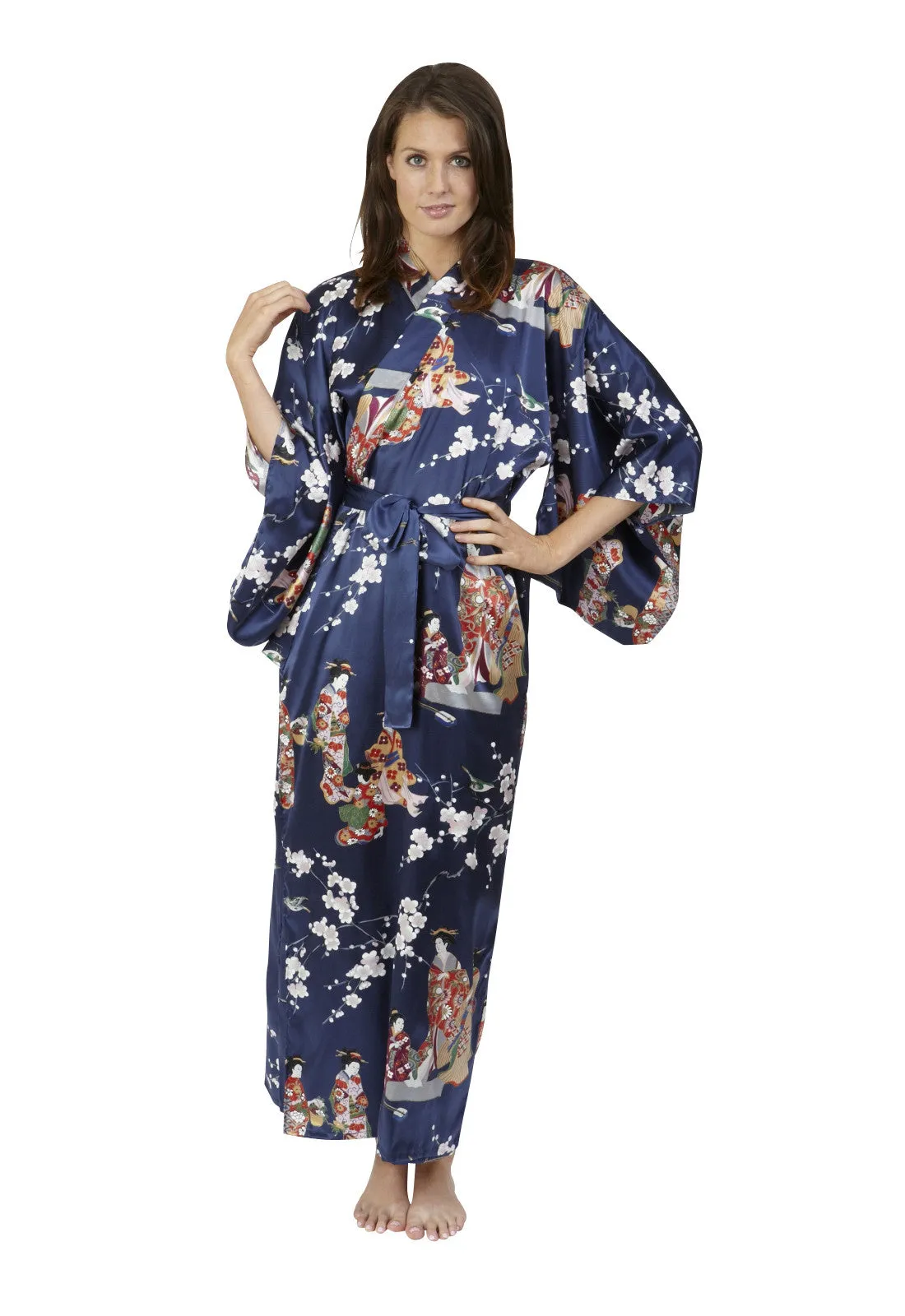 Kimono Beauty Silk Long Kimono