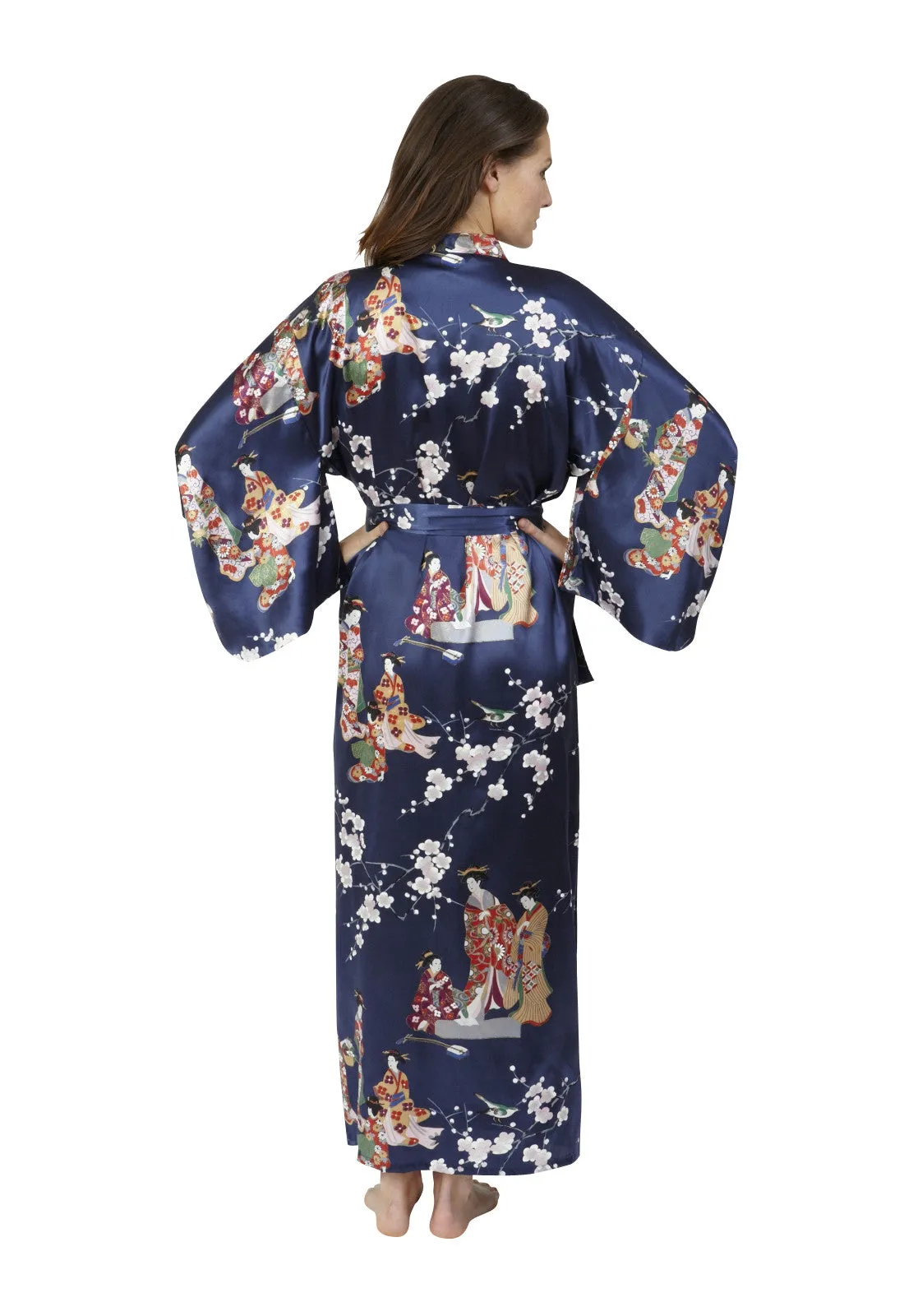 Kimono Beauty Silk Long Kimono
