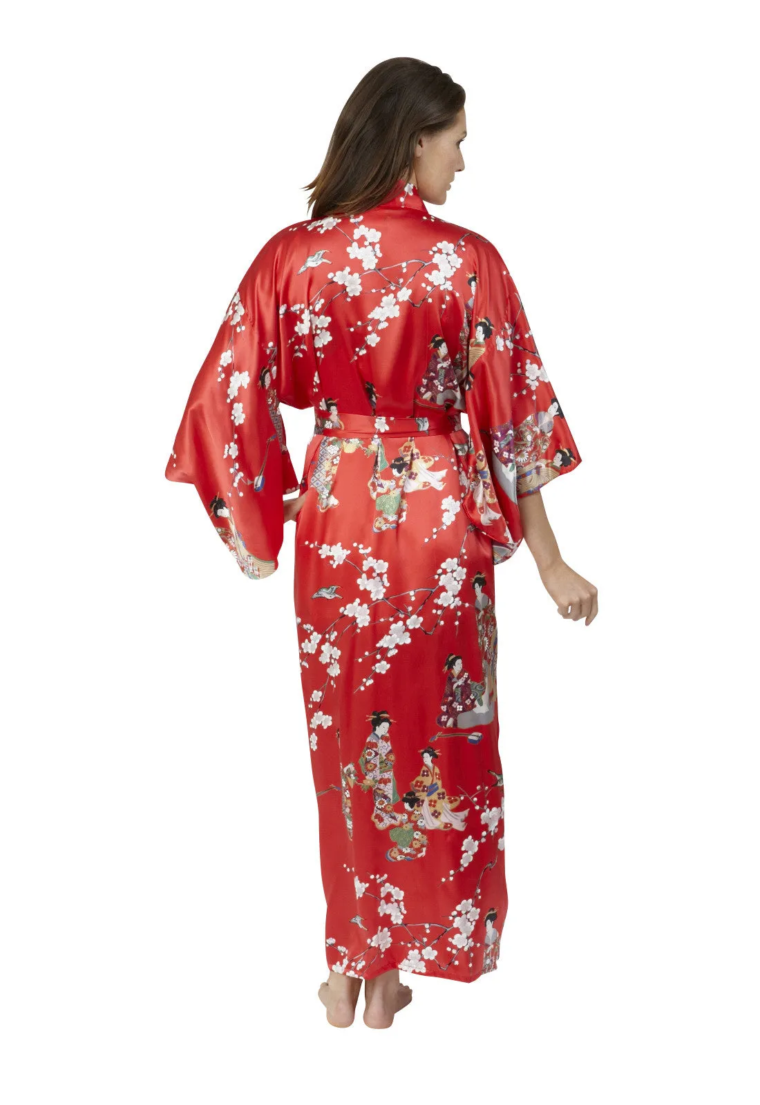 Kimono Beauty Silk Long Kimono