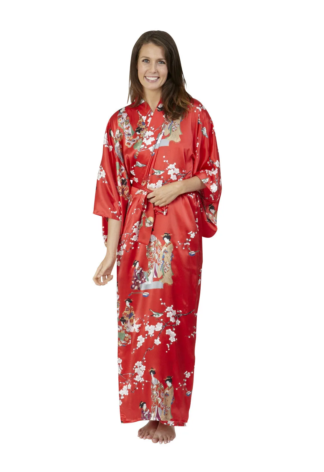 Kimono Beauty Silk Long Kimono