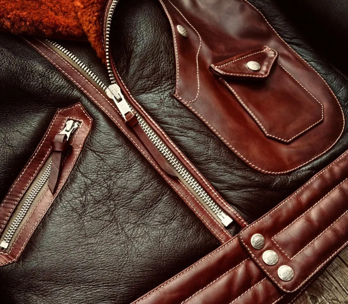 Men's Genuine Leather Jacket