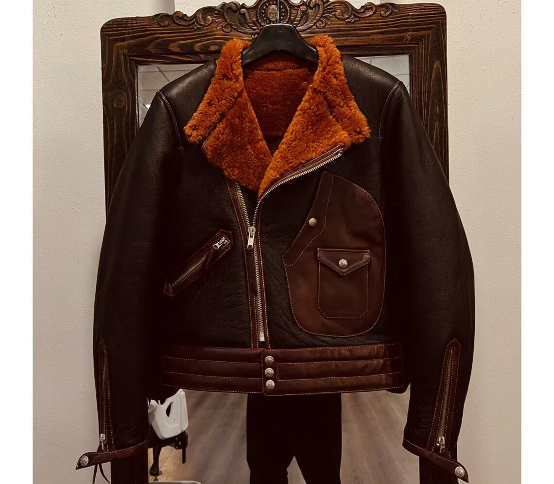 Men's Genuine Leather Jacket