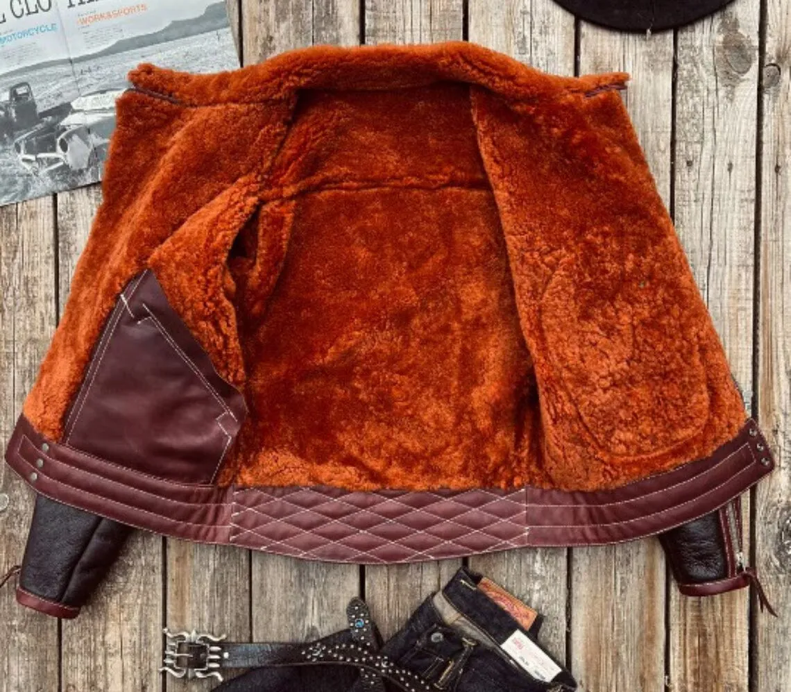 Men's Genuine Leather Jacket