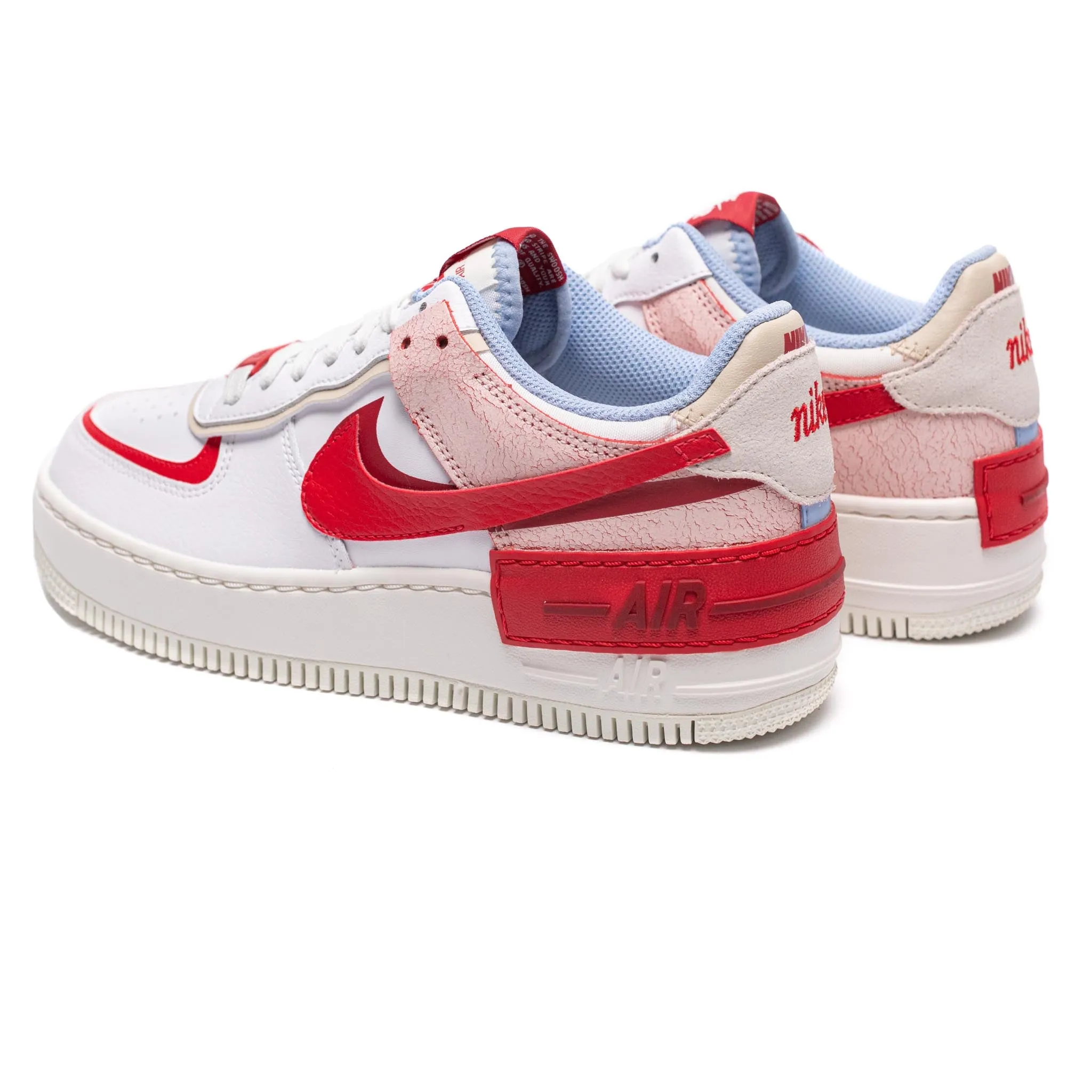 Nike Air Force 1 Shadow 'Summit White/University Red'