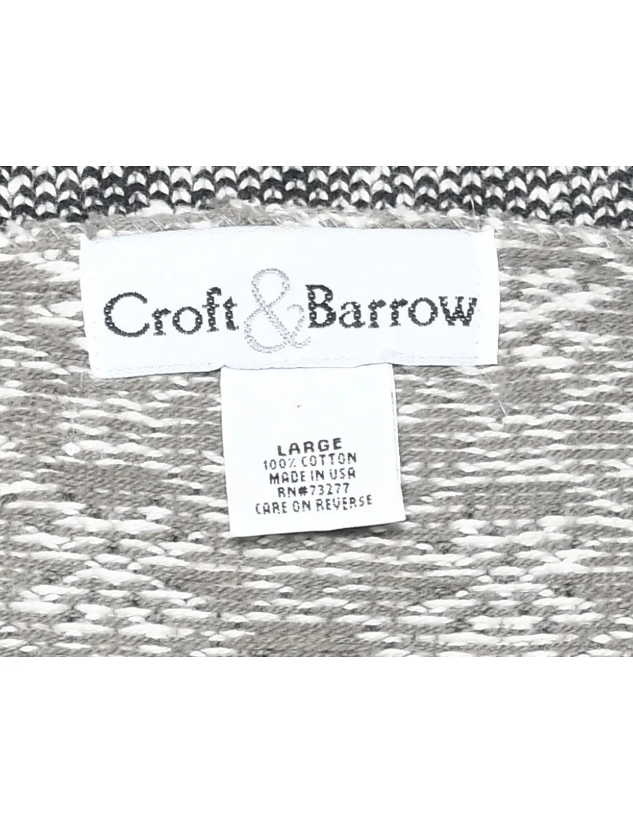 Nordic Grey Jumper - L