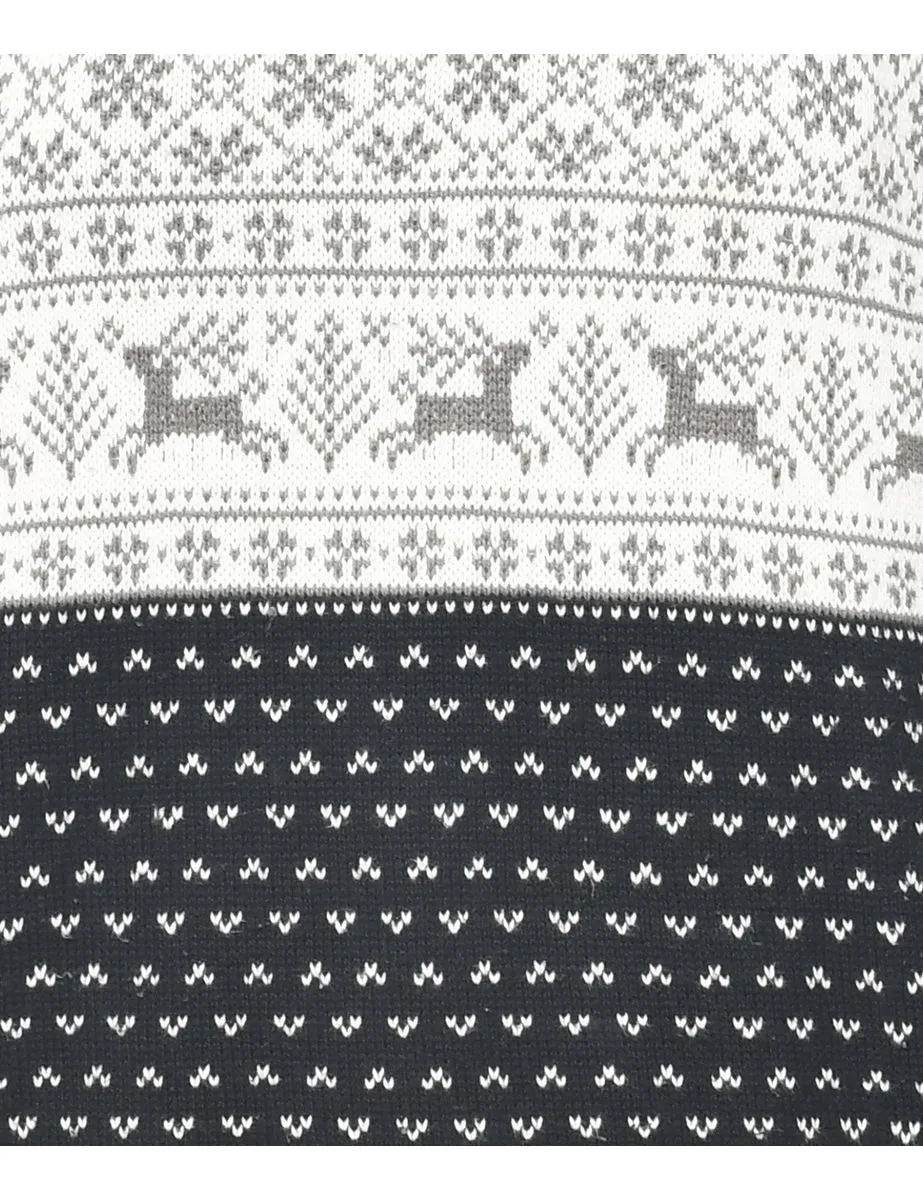 Nordic Grey Jumper - L