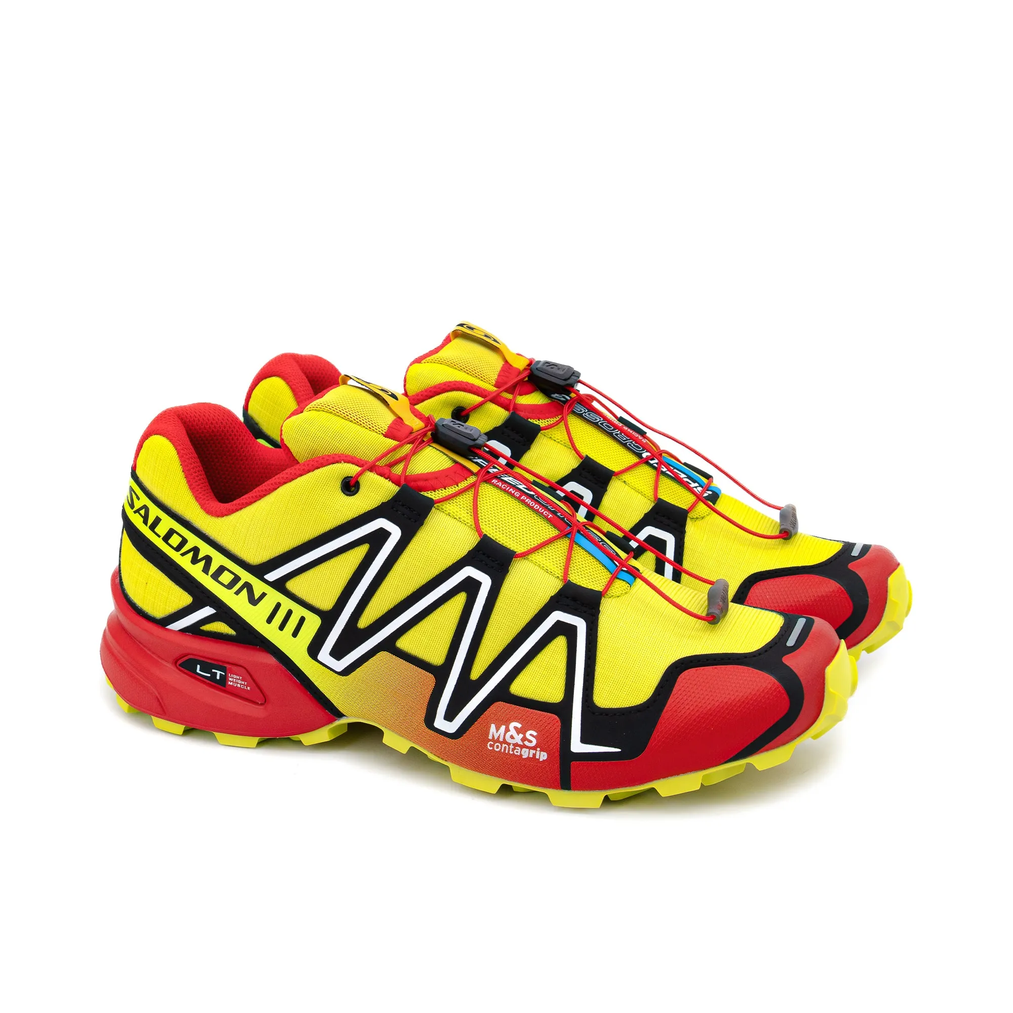 Salomon Speedcross 3 Sulphr Spring/High Risk Red/Black L47493600