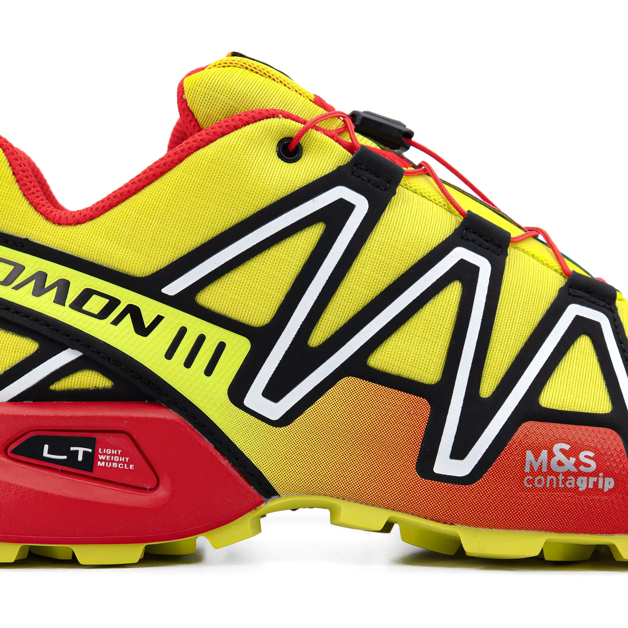 Salomon Speedcross 3 Sulphr Spring/High Risk Red/Black L47493600