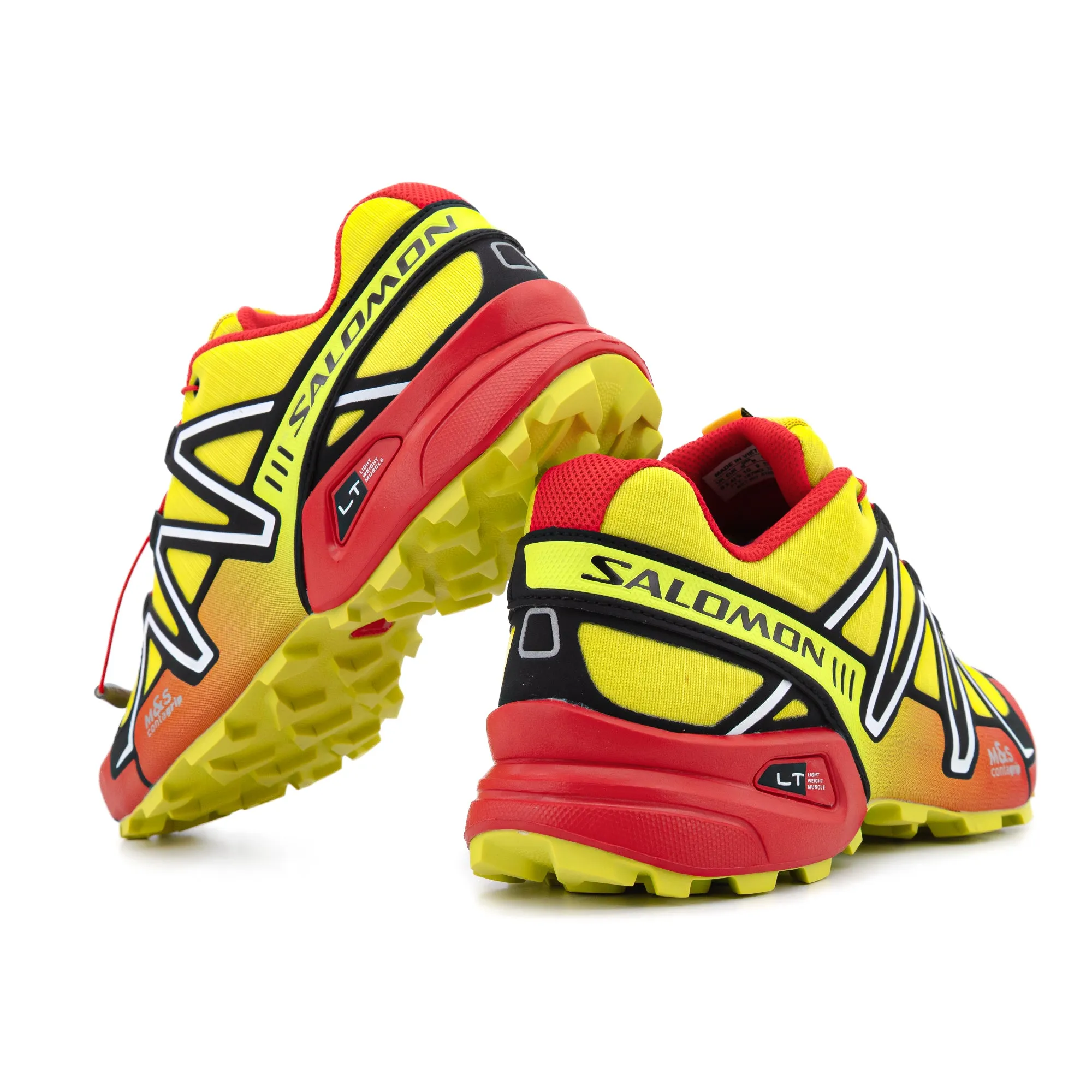 Salomon Speedcross 3 Sulphr Spring/High Risk Red/Black L47493600