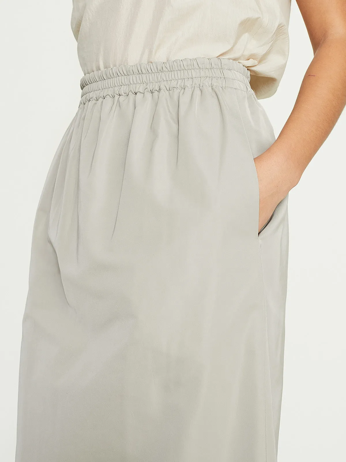 Short Skirt in Slate Grey