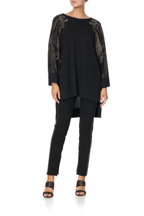 SIDE SPLIT KNIT BELLE OF THE BAROQUE