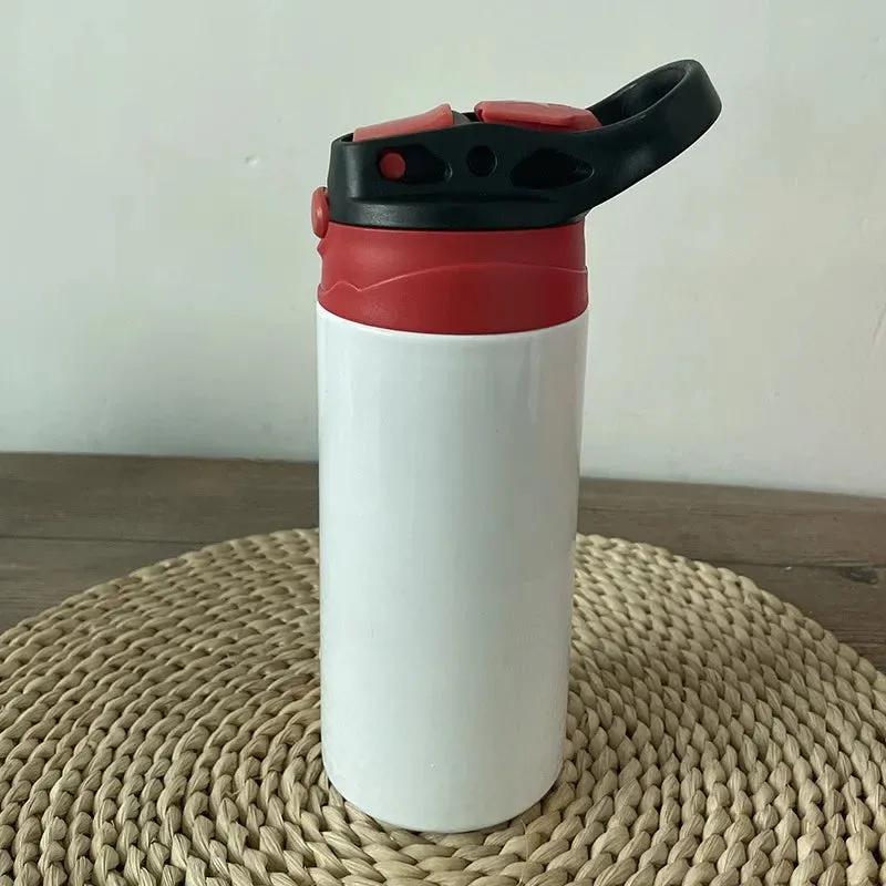 Straight Sippy Cup Flip Top Kids Bottle
