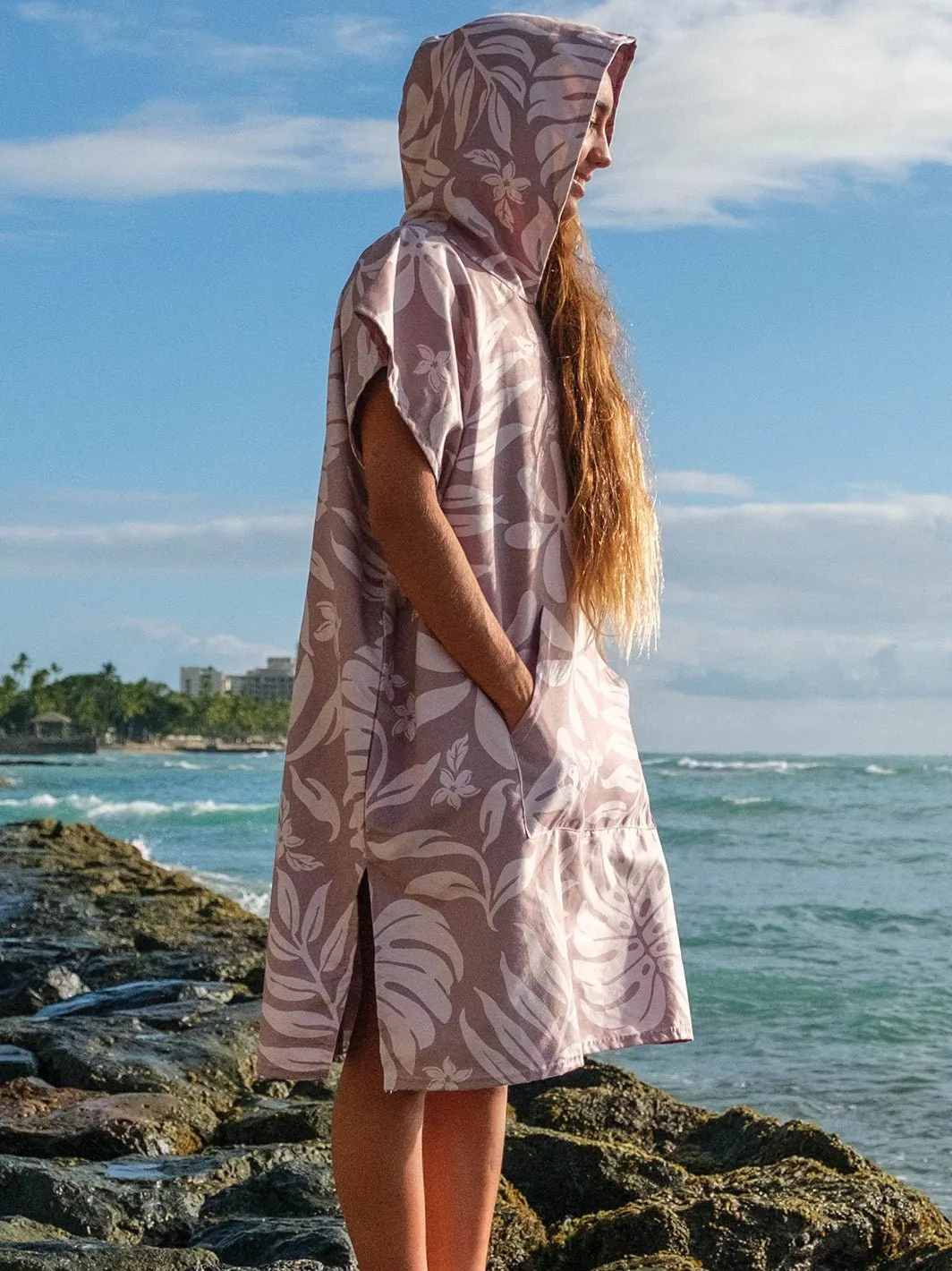 T&C Surf Retro Tropic Poncho
