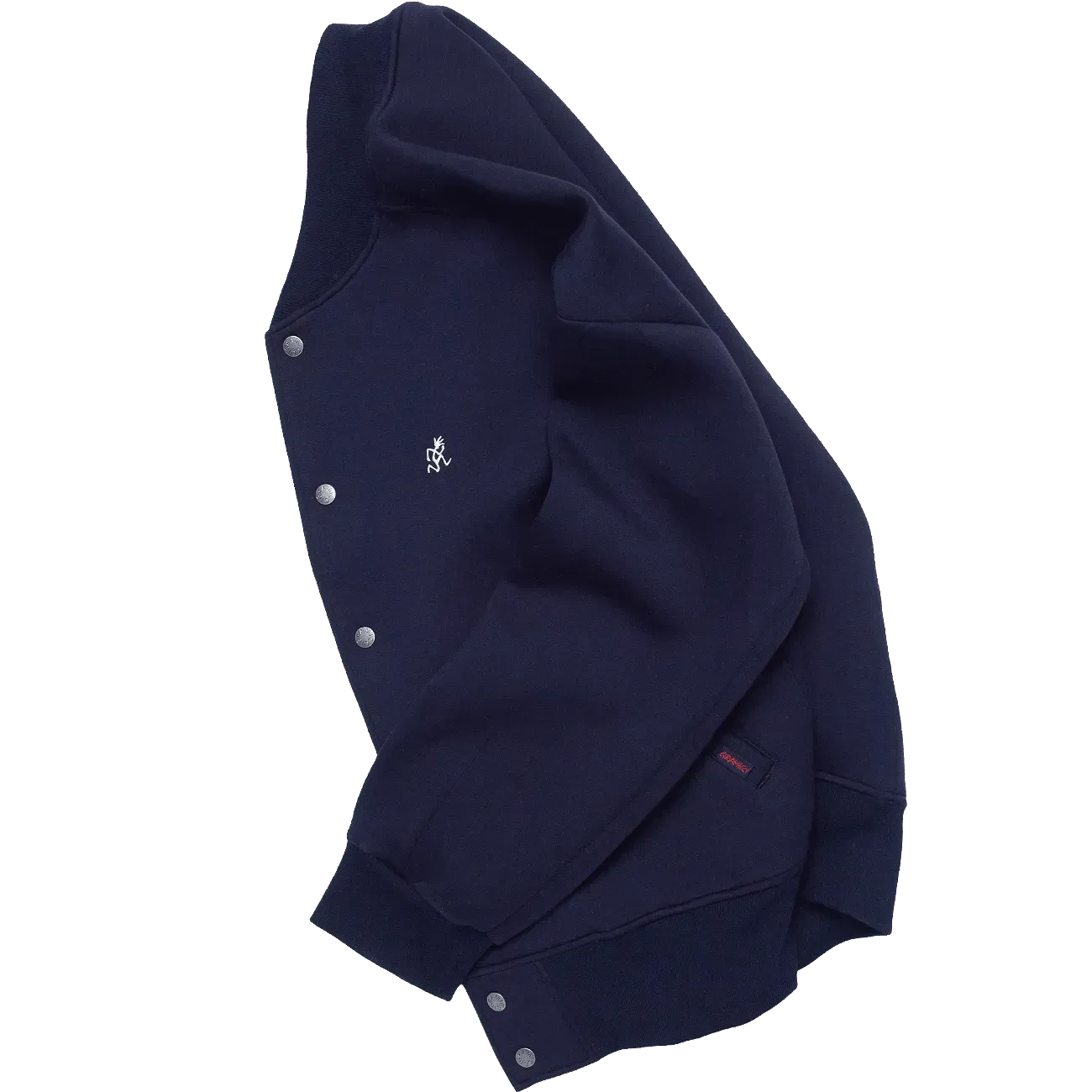 Tech Knit Stadium Jacket - Double Navy