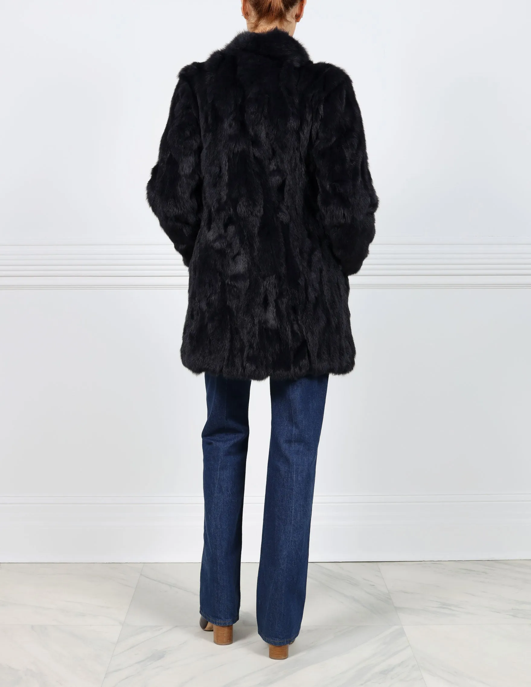 The Josie Upcycled  Fur Coat