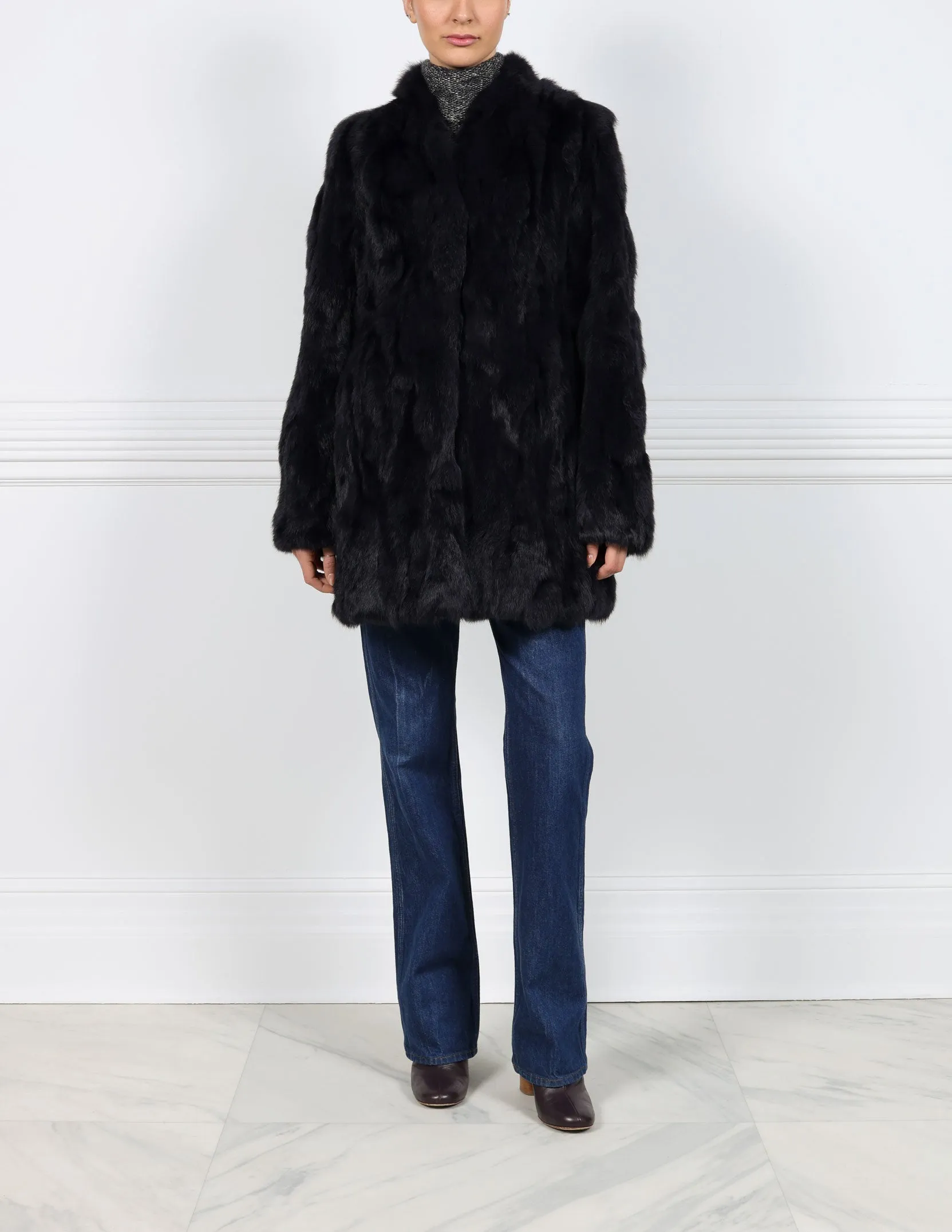 The Josie Upcycled  Fur Coat